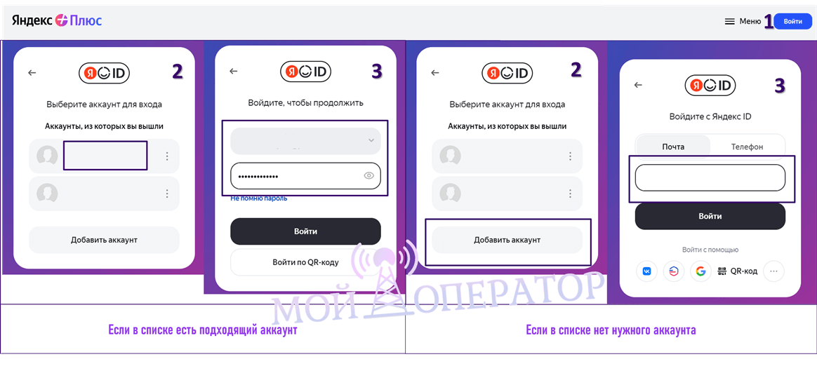 яндекс плюс вход в яндекс id