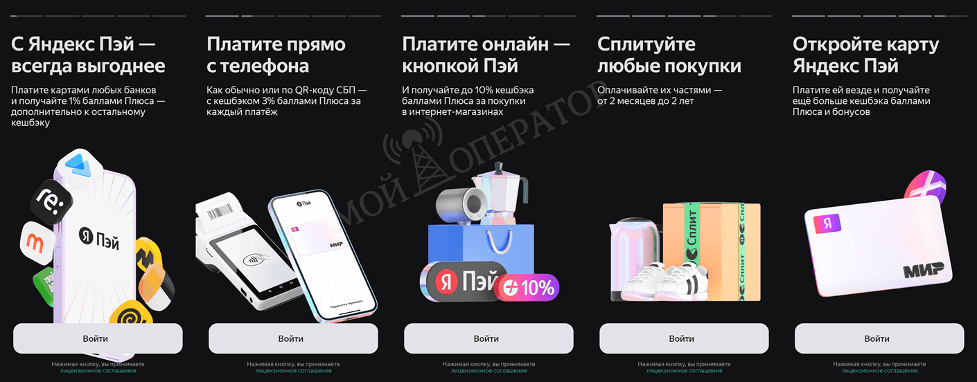 как оформить карту яндекс пэй
